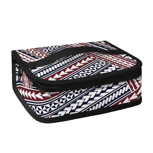Maori Tribal Pattern Print Small Lunch Bag