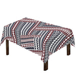 Maori Tribal Pattern Print Tablecloth