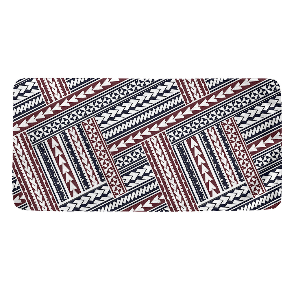 Maori Tribal Pattern Print Towel