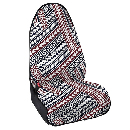 Maori Tribal Pattern Print Waterproof Car Seat Cover