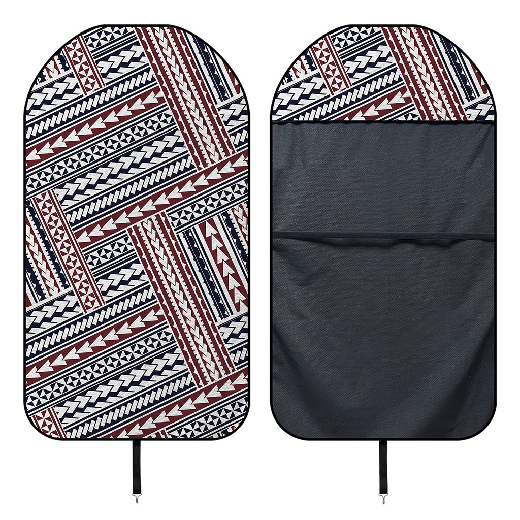 Maori Tribal Pattern Print Waterproof Car Seat Cover