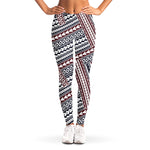 Maori Tribal Pattern Print Women's Leggings