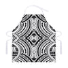 Maori Tribal Polynesian Tattoo Print Adjustable Apron