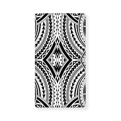 Maori Tribal Polynesian Tattoo Print Baby Crib Sheet