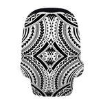 Maori Tribal Polynesian Tattoo Print Baby Seat Cover