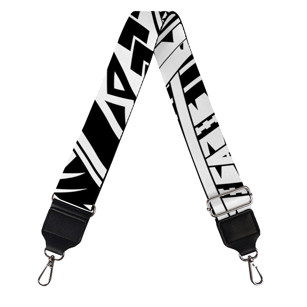 Maori Tribal Polynesian Tattoo Print Bag Strap