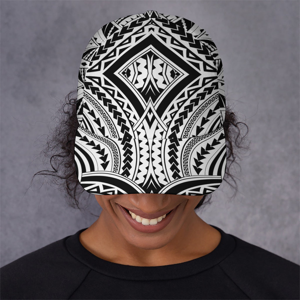 Maori Tribal Polynesian Tattoo Print Baseball Cap