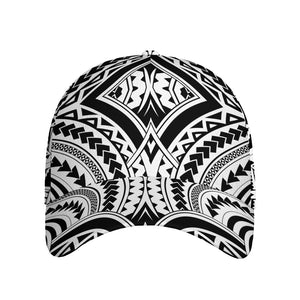 Maori Tribal Polynesian Tattoo Print Baseball Cap