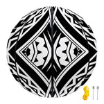 Maori Tribal Polynesian Tattoo Print Basketball