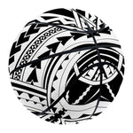 Maori Tribal Polynesian Tattoo Print Basketball