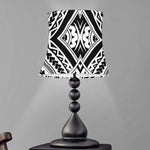 Maori Tribal Polynesian Tattoo Print Bell Lamp Shade