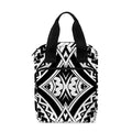 Maori Tribal Polynesian Tattoo Print Bible Tote Bag