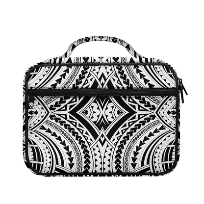 Maori Tribal Polynesian Tattoo Print Briefcase Bible Bag