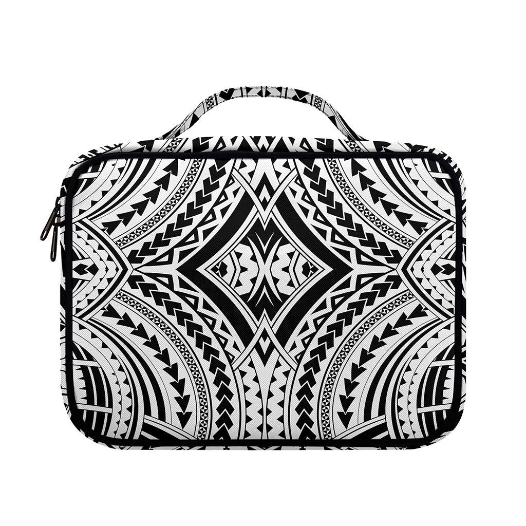 Maori Tribal Polynesian Tattoo Print Briefcase Bible Bag