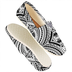 Maori Tribal Polynesian Tattoo Print Casual Shoes