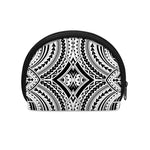 Maori Tribal Polynesian Tattoo Print Coin Purse