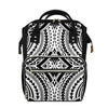 Maori Tribal Polynesian Tattoo Print Diaper Bag