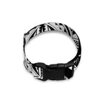 Maori Tribal Polynesian Tattoo Print Dog Collar