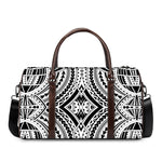 Maori Tribal Polynesian Tattoo Print Duffle Bag