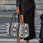 Maori Tribal Polynesian Tattoo Print Duffle Bag