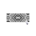 Maori Tribal Polynesian Tattoo Print Extended Mouse Pad