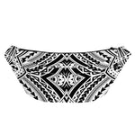 Maori Tribal Polynesian Tattoo Print Fanny Pack