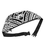 Maori Tribal Polynesian Tattoo Print Fanny Pack