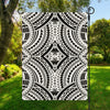 Maori Tribal Polynesian Tattoo Print Garden Flag