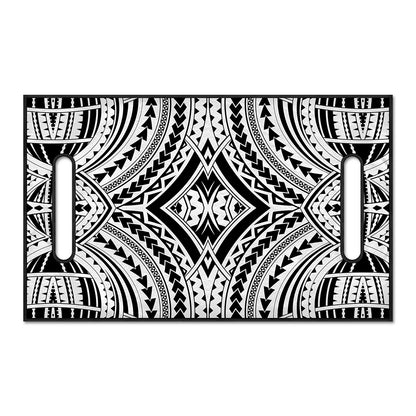 Maori Tribal Polynesian Tattoo Print Golf Cart Seat Cover