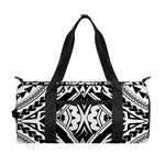 Maori Tribal Polynesian Tattoo Print Gym Bag