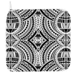 Maori Tribal Polynesian Tattoo Print Hand Towel
