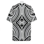 Maori Tribal Polynesian Tattoo Print Hawaiian Shirt