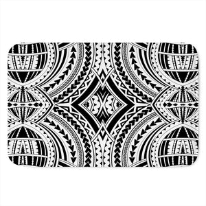 Maori Tribal Polynesian Tattoo Print Indoor Door Mat