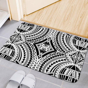 Maori Tribal Polynesian Tattoo Print Indoor Door Mat