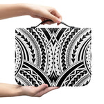Maori Tribal Polynesian Tattoo Print Leather Bible Cover