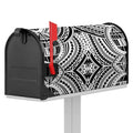 Maori Tribal Polynesian Tattoo Print Mailbox Cover