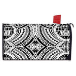 Maori Tribal Polynesian Tattoo Print Mailbox Cover