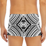 Maori Tribal Polynesian Tattoo Print Men's Short Boxer Briefs
