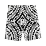 Maori Tribal Polynesian Tattoo Print Men's Sports Shorts