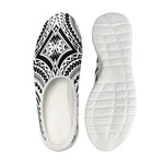 Maori Tribal Polynesian Tattoo Print Mesh Casual Shoes