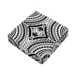 Maori Tribal Polynesian Tattoo Print Outdoor Seat Cushion Cover