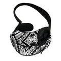 Maori Tribal Polynesian Tattoo Print Pet Sling Carrier