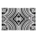Maori Tribal Polynesian Tattoo Print Placemat