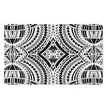 Maori Tribal Polynesian Tattoo Print Polyester Doormat