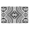 Maori Tribal Polynesian Tattoo Print Polyester Doormat