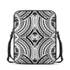 Maori Tribal Polynesian Tattoo Print Rectangular Crossbody Bag