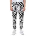 Maori Tribal Polynesian Tattoo Print Joggers