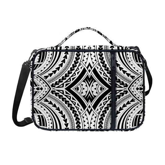 Maori Tribal Polynesian Tattoo Print Shoulder Strap Bible Bag