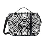 Maori Tribal Polynesian Tattoo Print Shoulder Strap Bible Bag