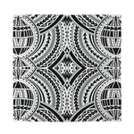 Maori Tribal Polynesian Tattoo Print Silk Bandana